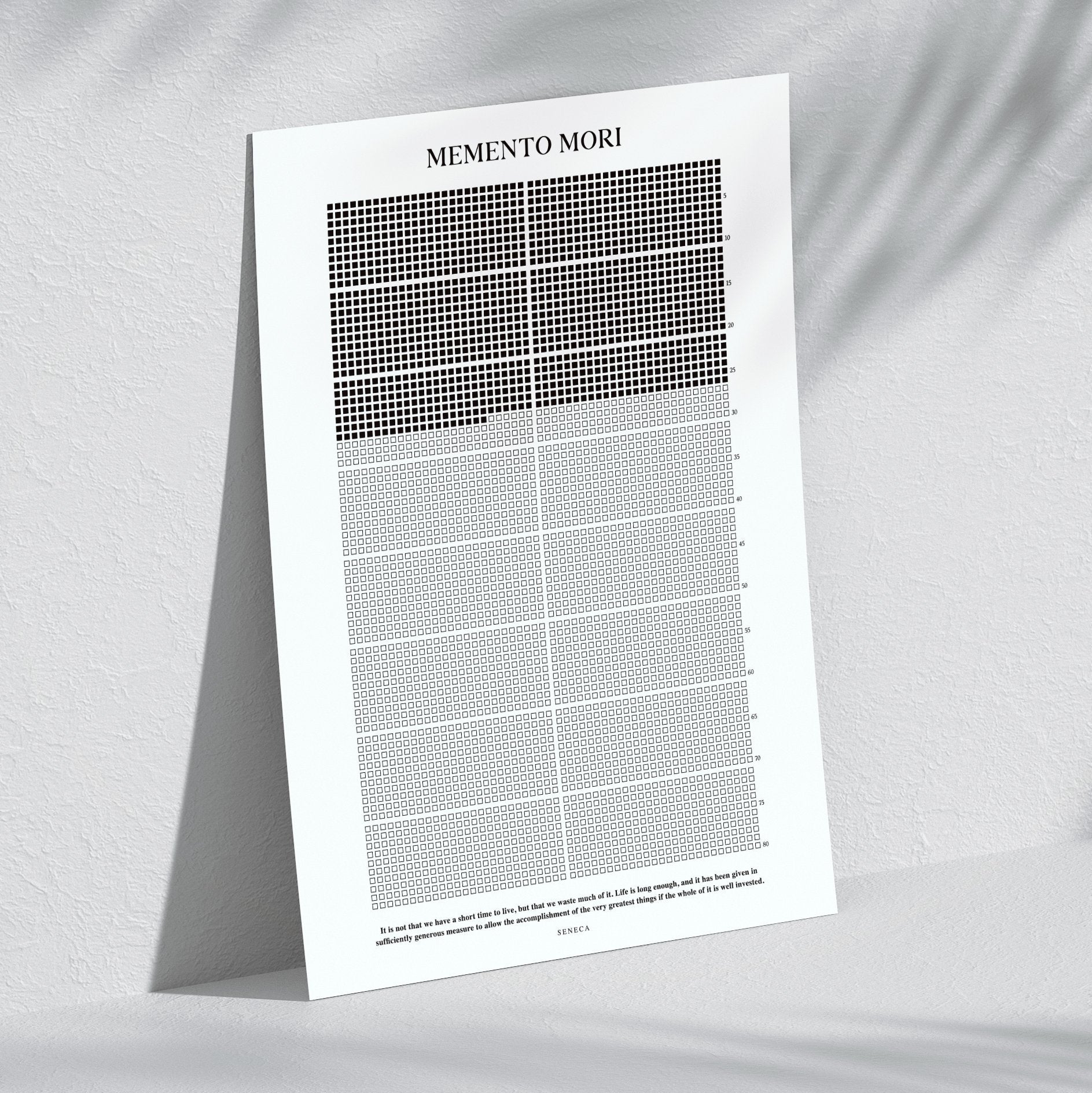 Stoic Reflections Memento Mori Life Calendar download Stoic Reflections Memento Mori Life Calendar download